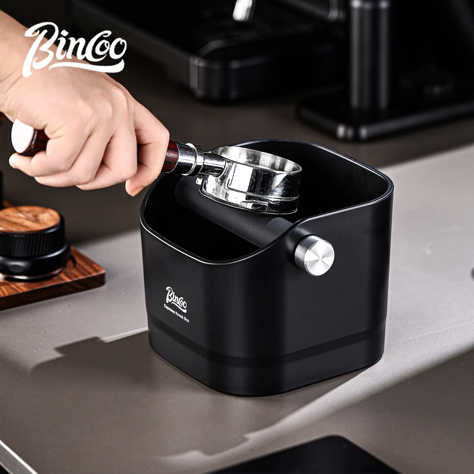 Coffee Equipment Organizer - Bincoo Coffee Knock Box 0.8L Bac