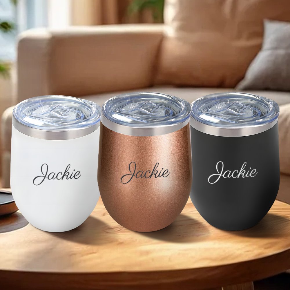 Coffee Equipment Logo - Gobelet à vin en acier inoxydable