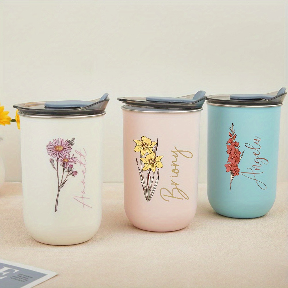 Coffee Equipment With Name - Tasse en acier inoxydable personnalisée avec