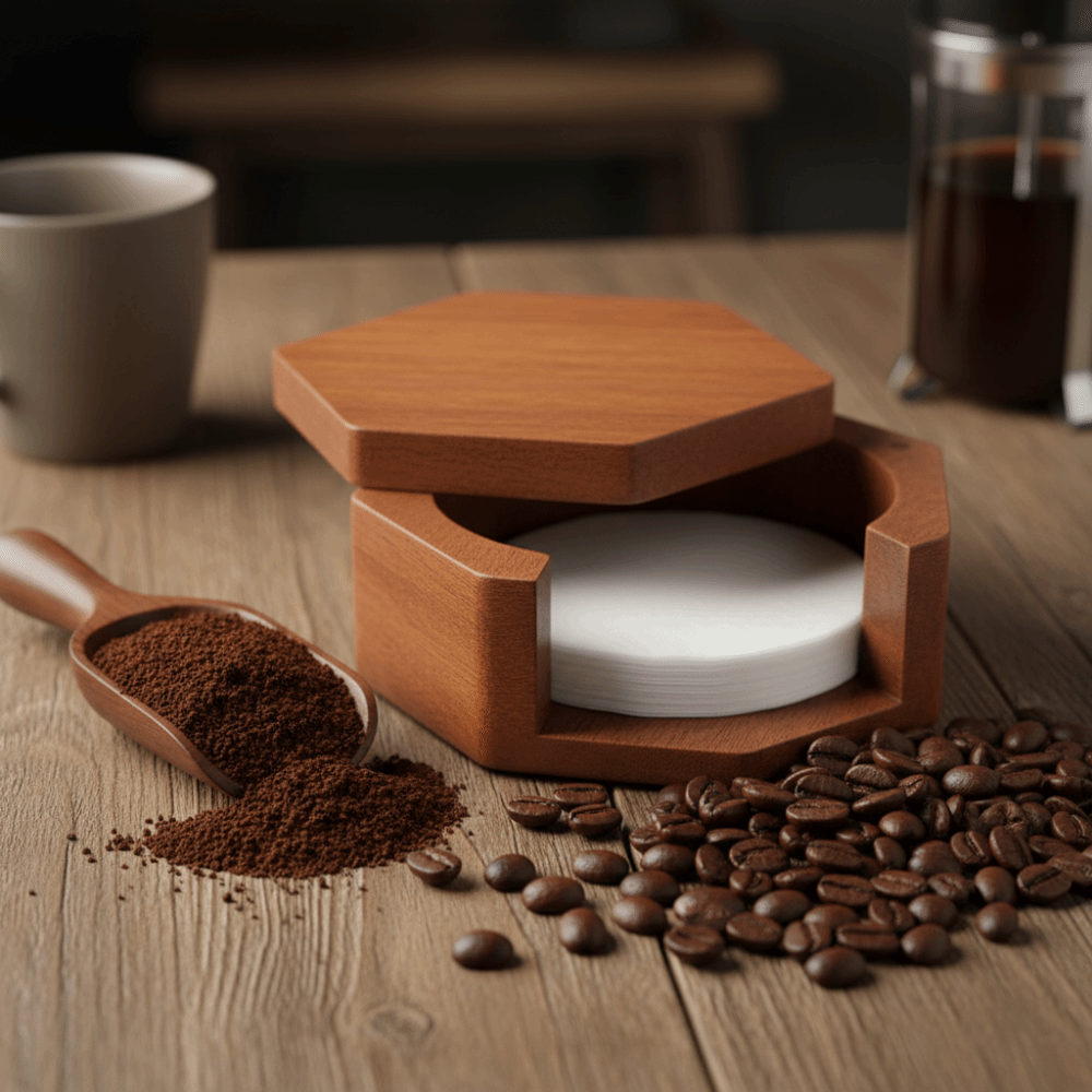 Boîte en papier de filtre à ca - Coffee Equipment Organizer avis et prix
