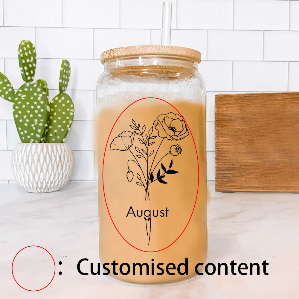 Gobelet en verre givré personn - Coffee Equipment With Name avis et prix